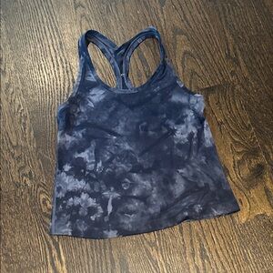Align racerback tank race length, tie dye size 6